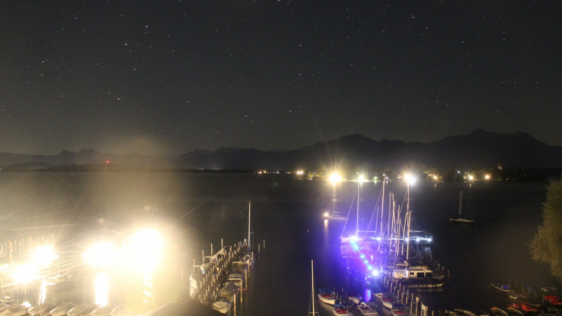 Live Ansicht Webcam Chiemsee-Gstadt