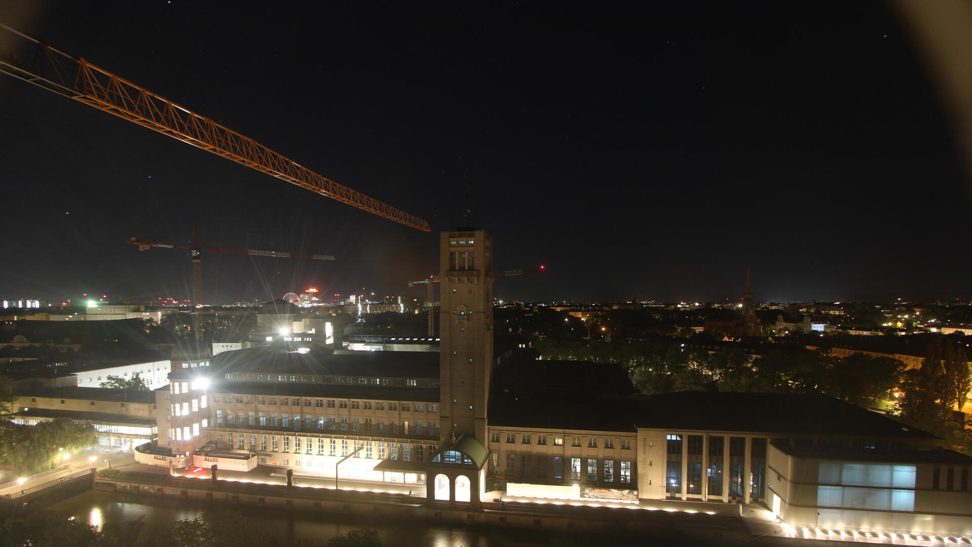 Live Ansicht Webcam Deutsches Museum Richtung Osten
