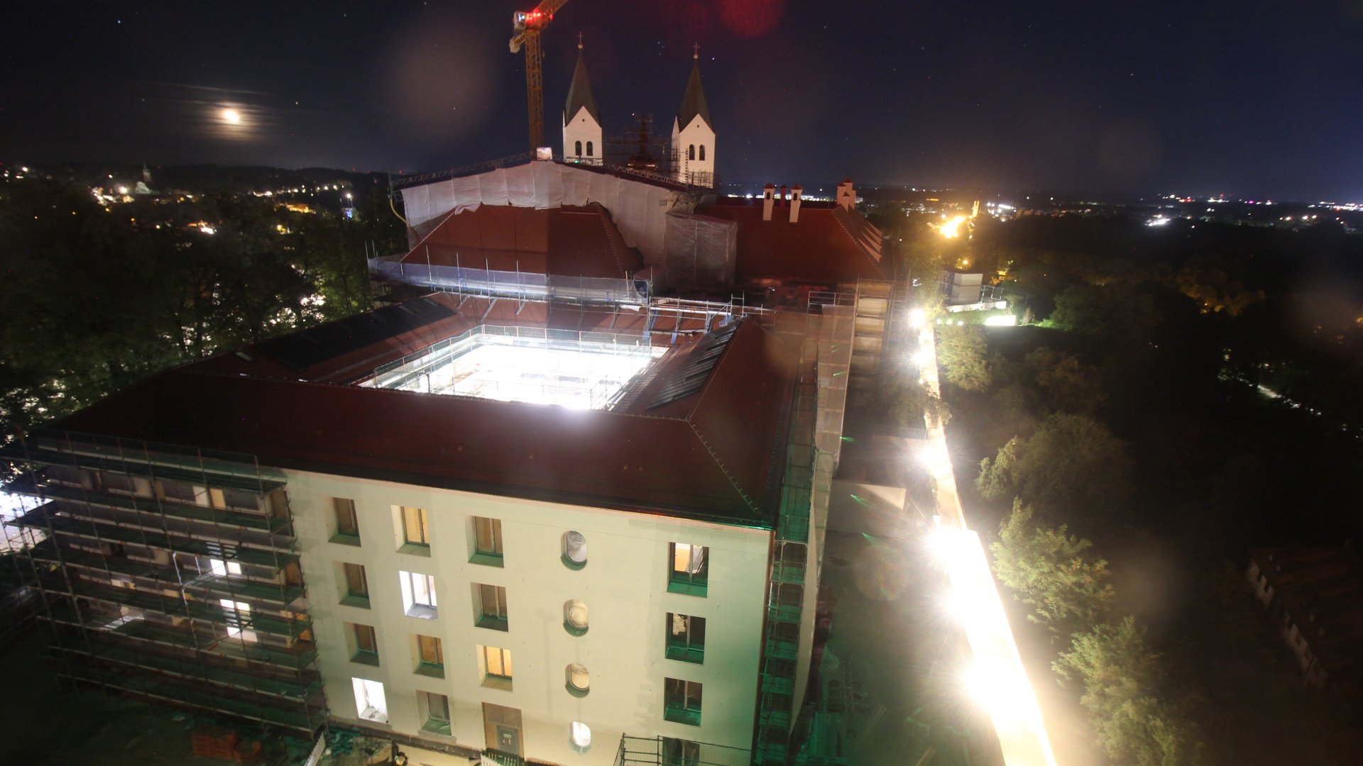 Live Ansicht Webcam Kardinal-Döpfner-Haus Freising