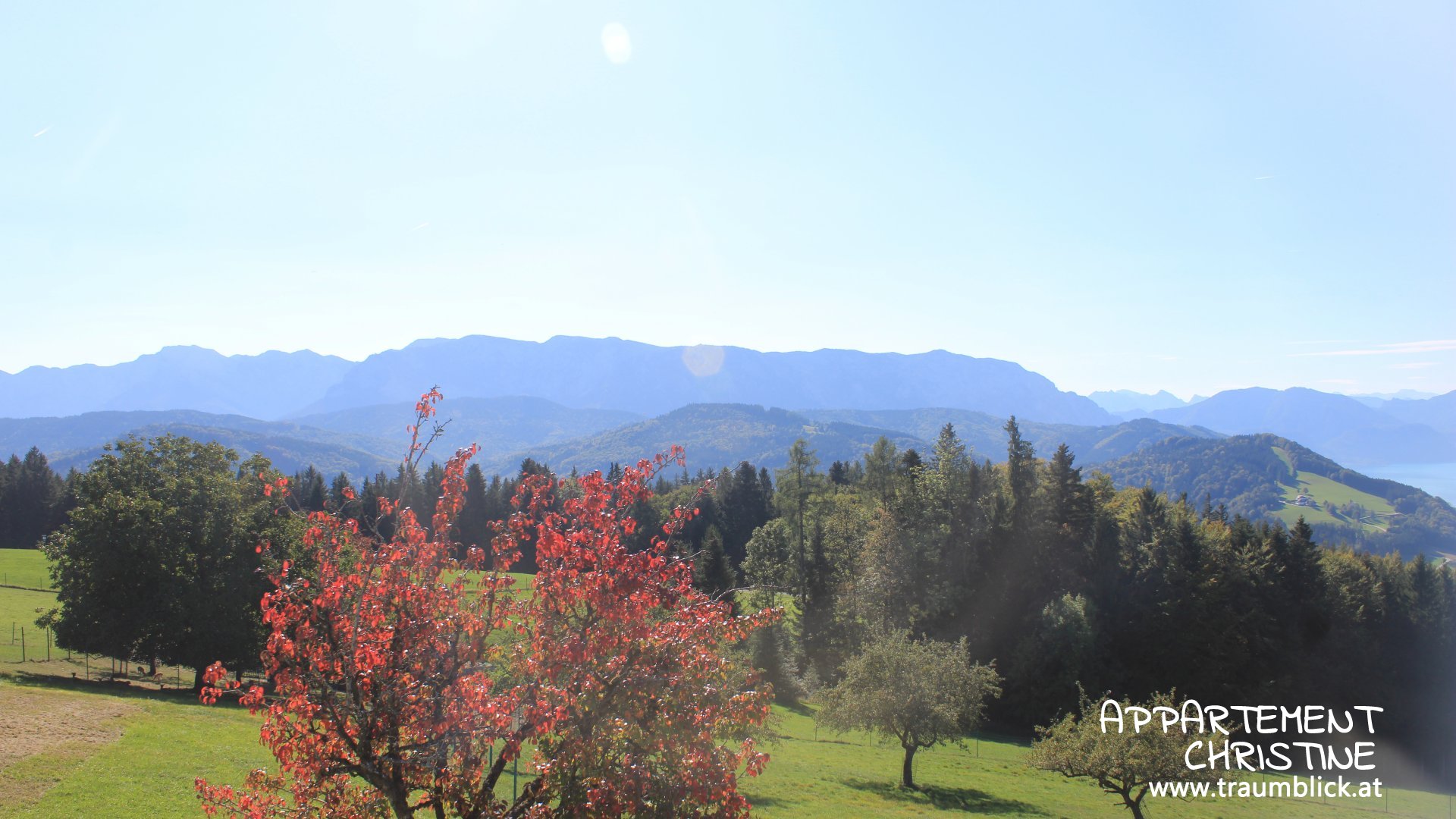 Live webcam view Attersee | Höllengebirge mountains