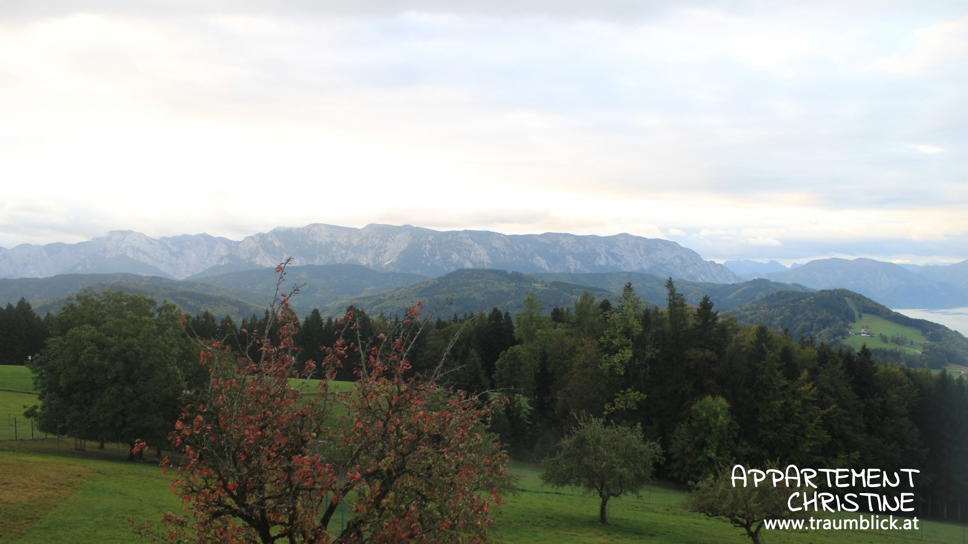 Live webcam view Attersee | Höllengebirge mountains