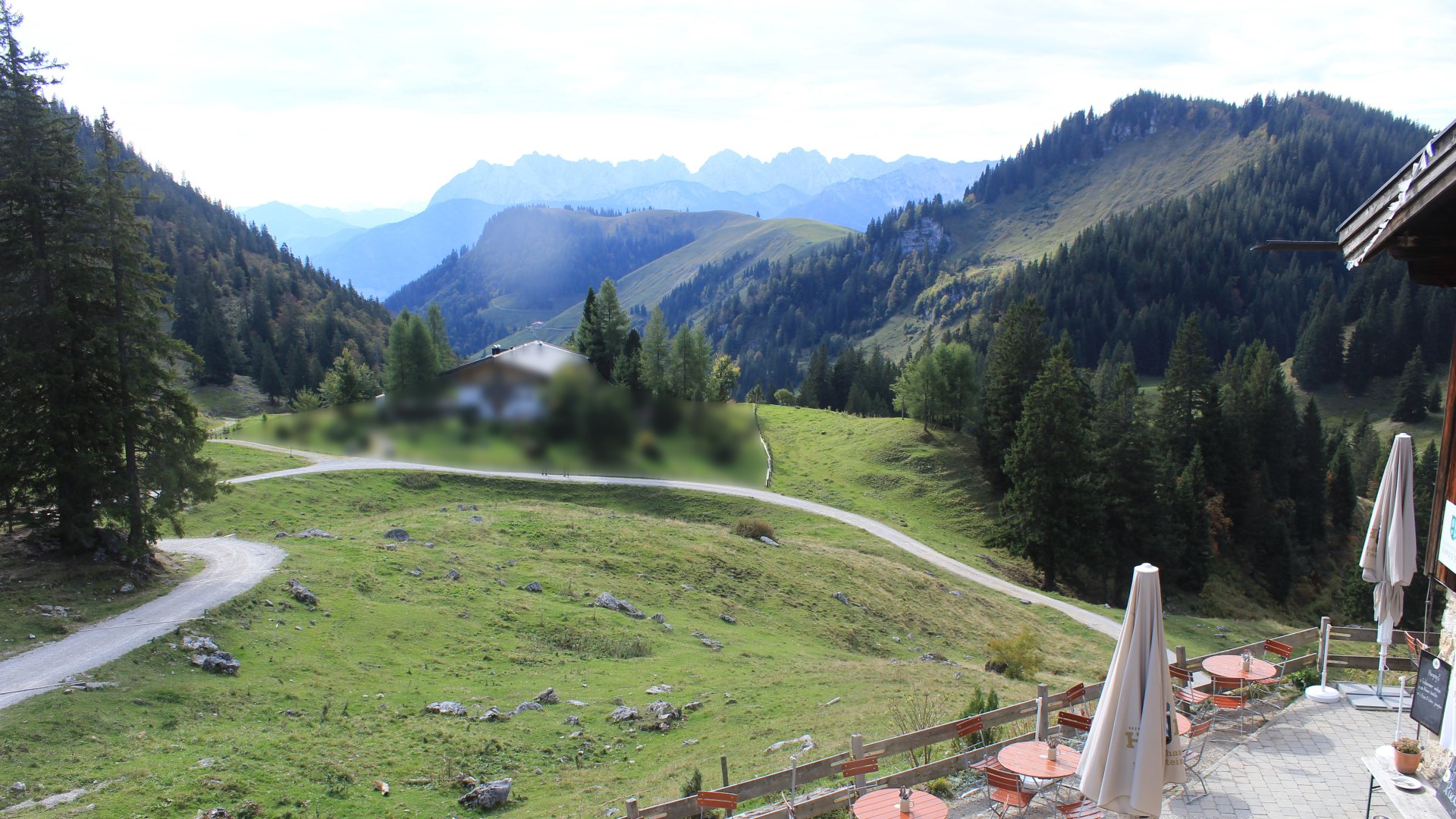 Live webcam view Priener Hütte | South
