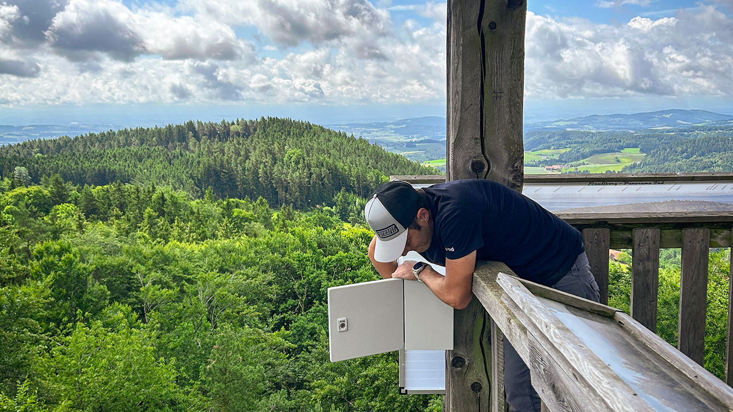 Fotowebcam Aussichtsturm Roadlberg