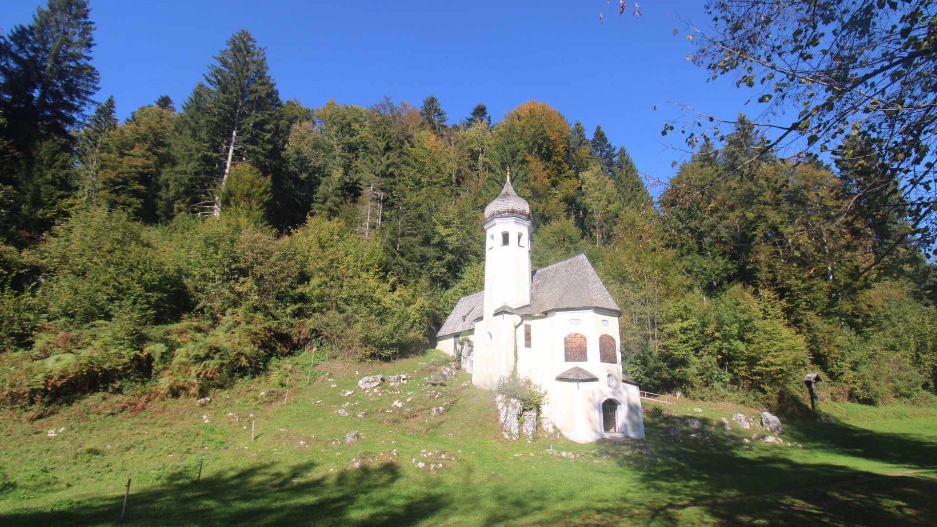 Live webcam view Sachrang | Ölberg Chapel