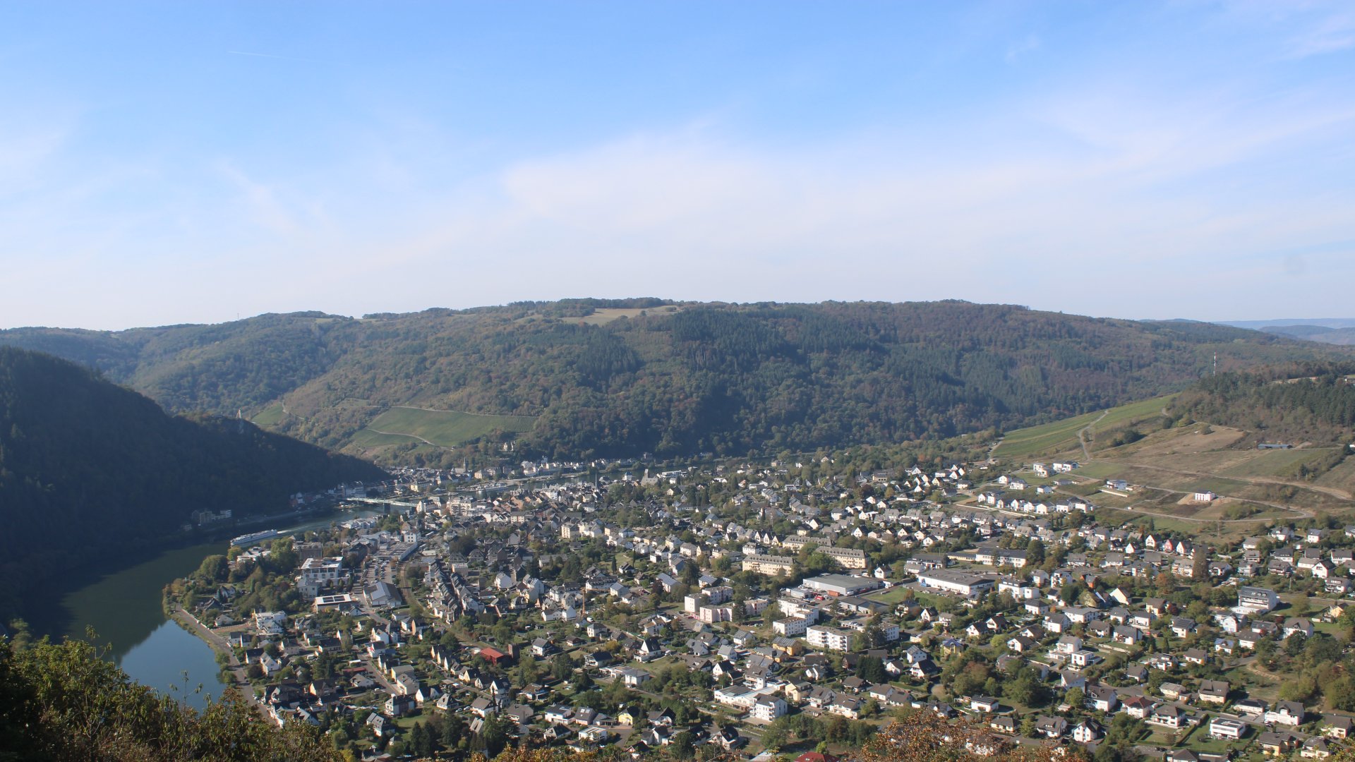 Live webcam view Traben-Trarbach von Starkenburg