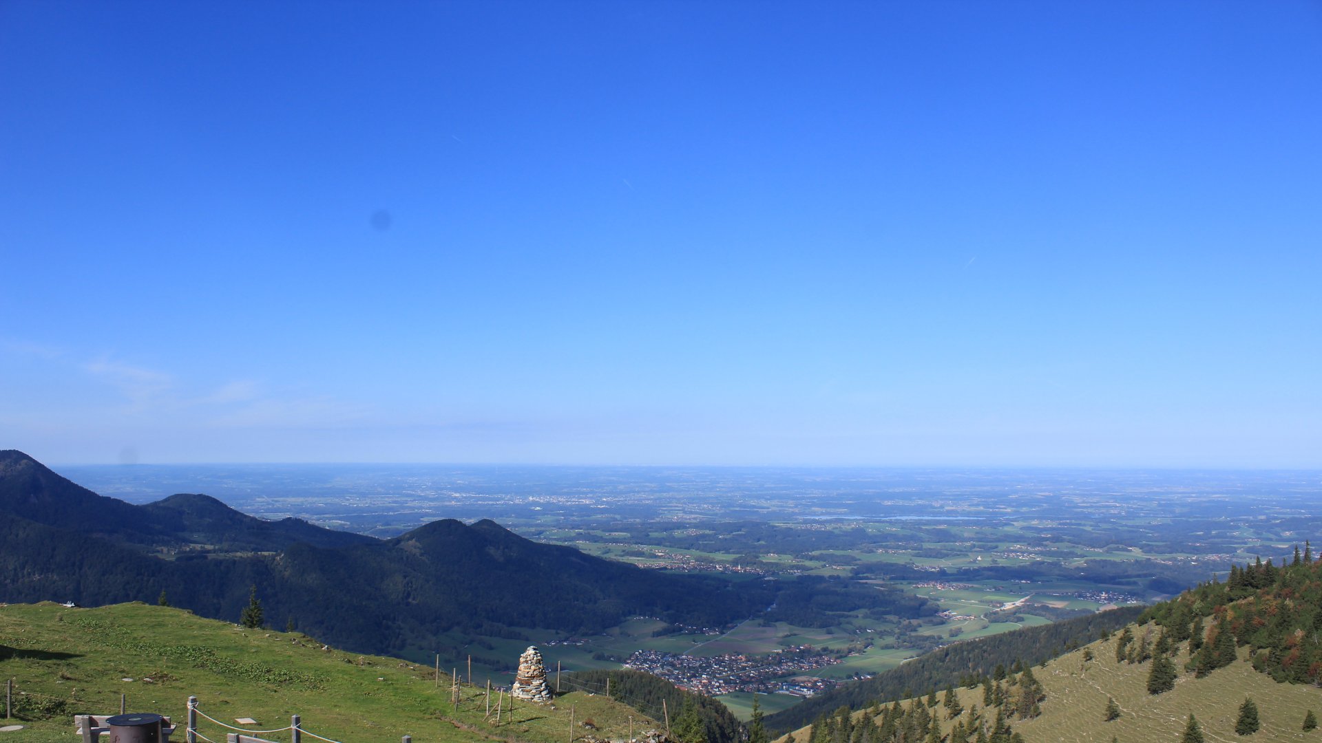 Live webcam view Steinlingalm towards Aschau