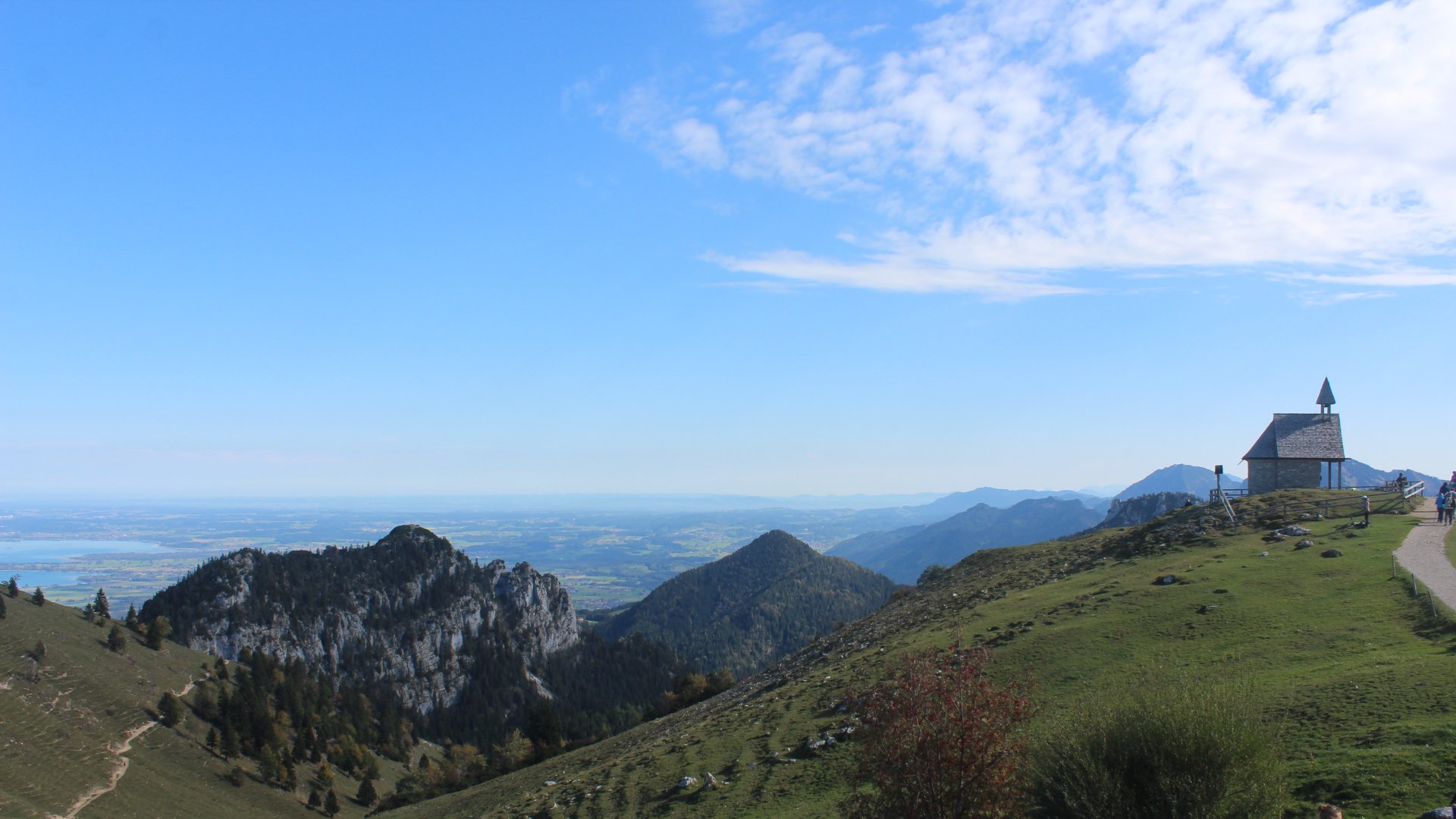 Live webcam view Steinlingalm | Towards Chiemsee