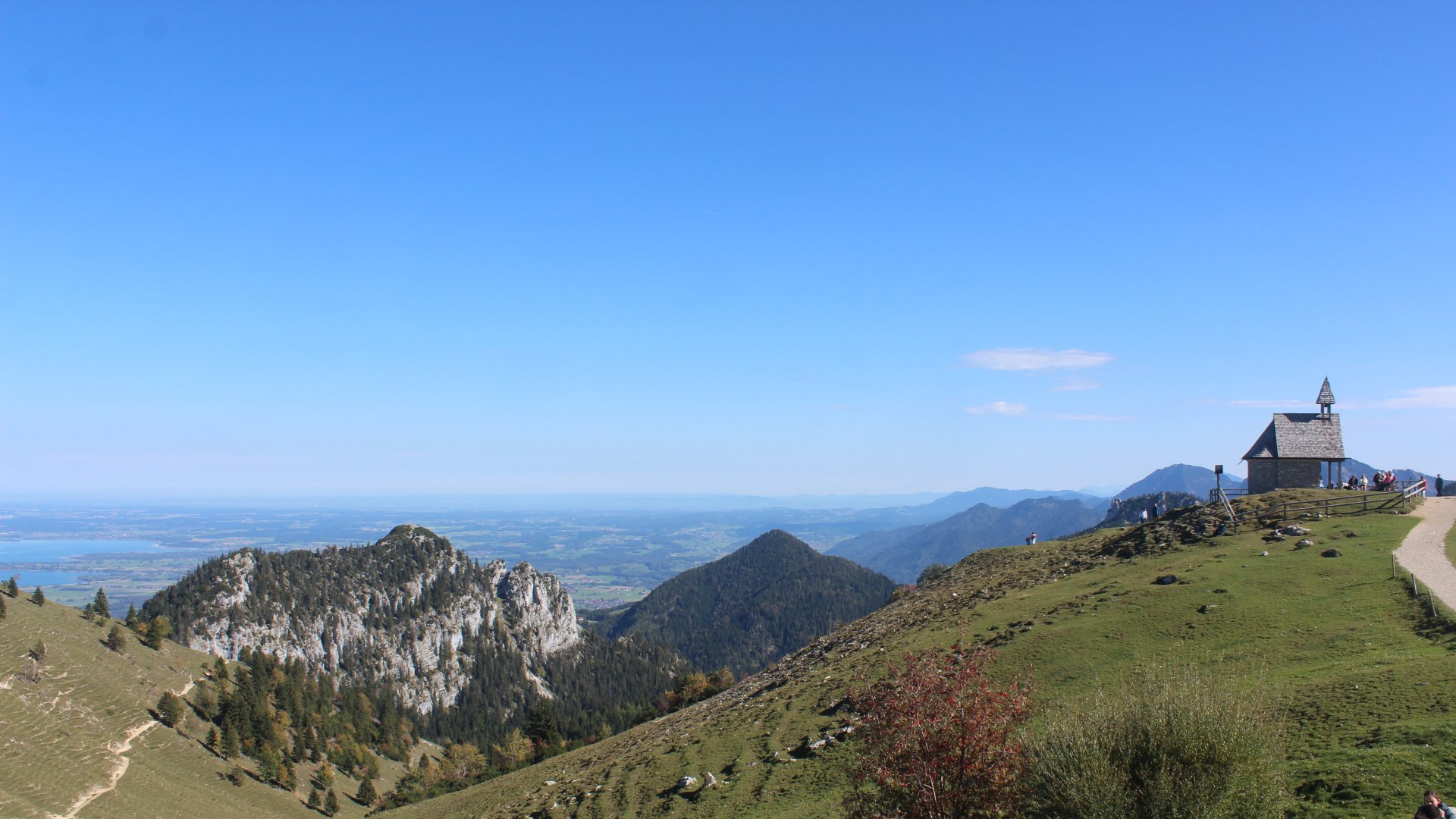 Live webcam view Steinlingalm | Towards Chiemsee