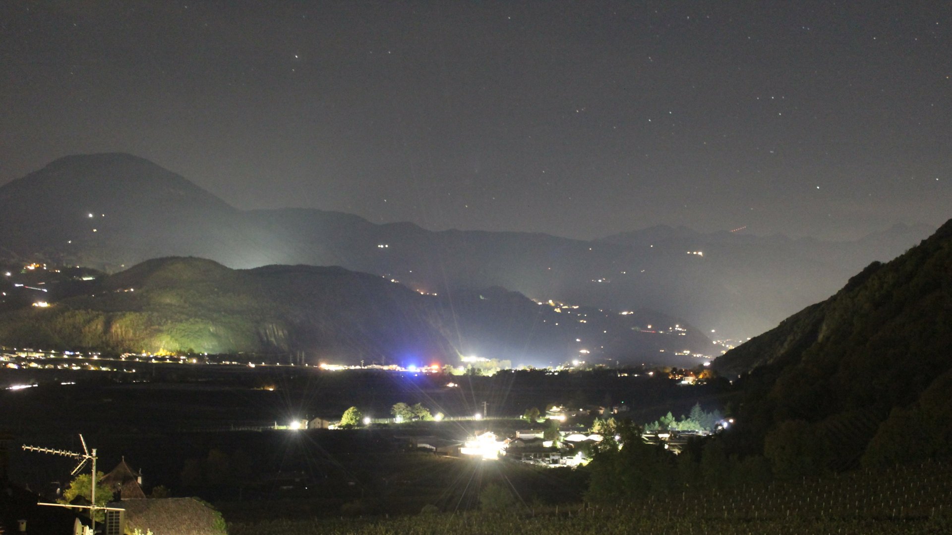 Live webcam view Terlan and the Adige Valley