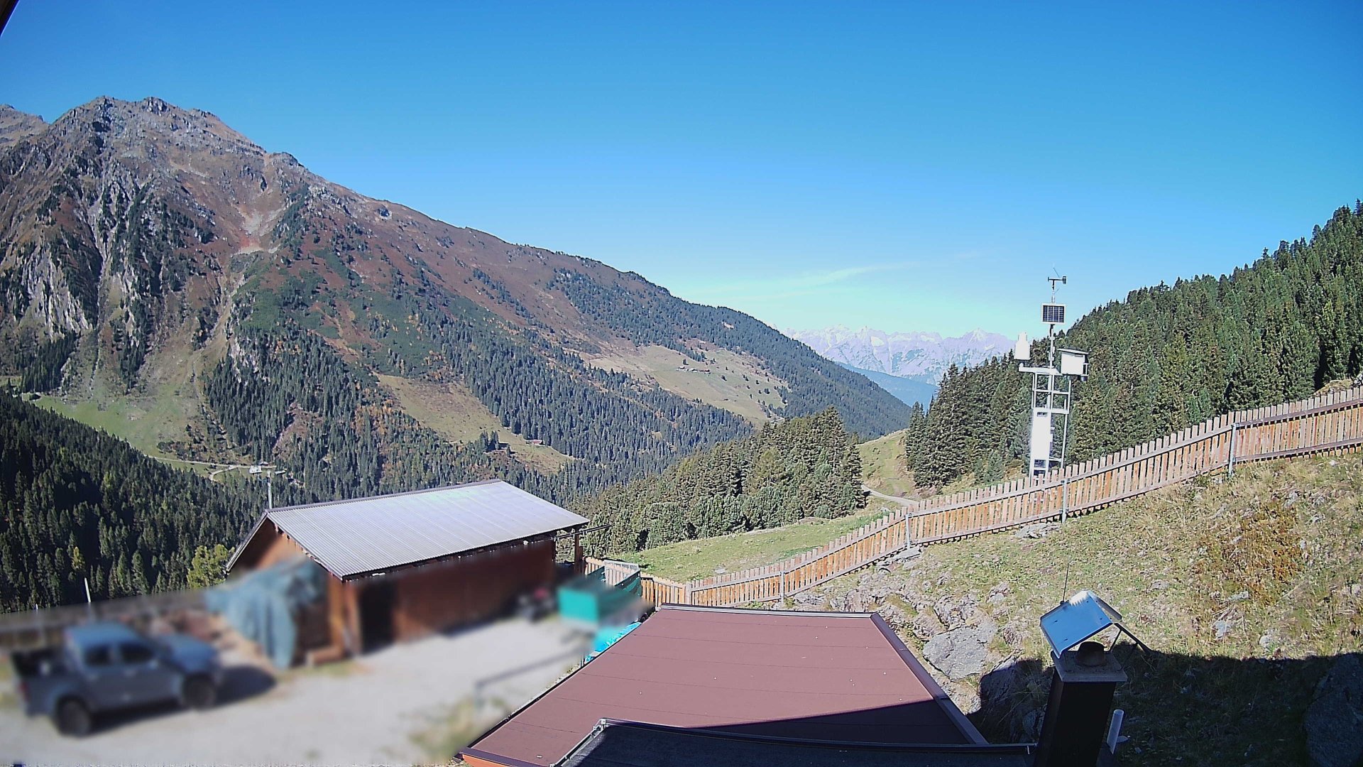 Live webcam view Weidener Hütte | North
