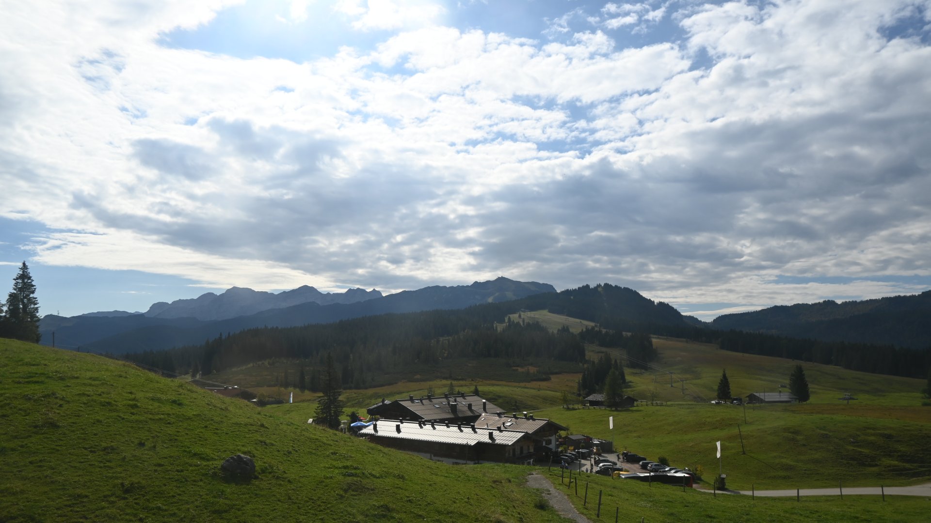 Live webcam view Sonnenalm on the Winklmoosalm