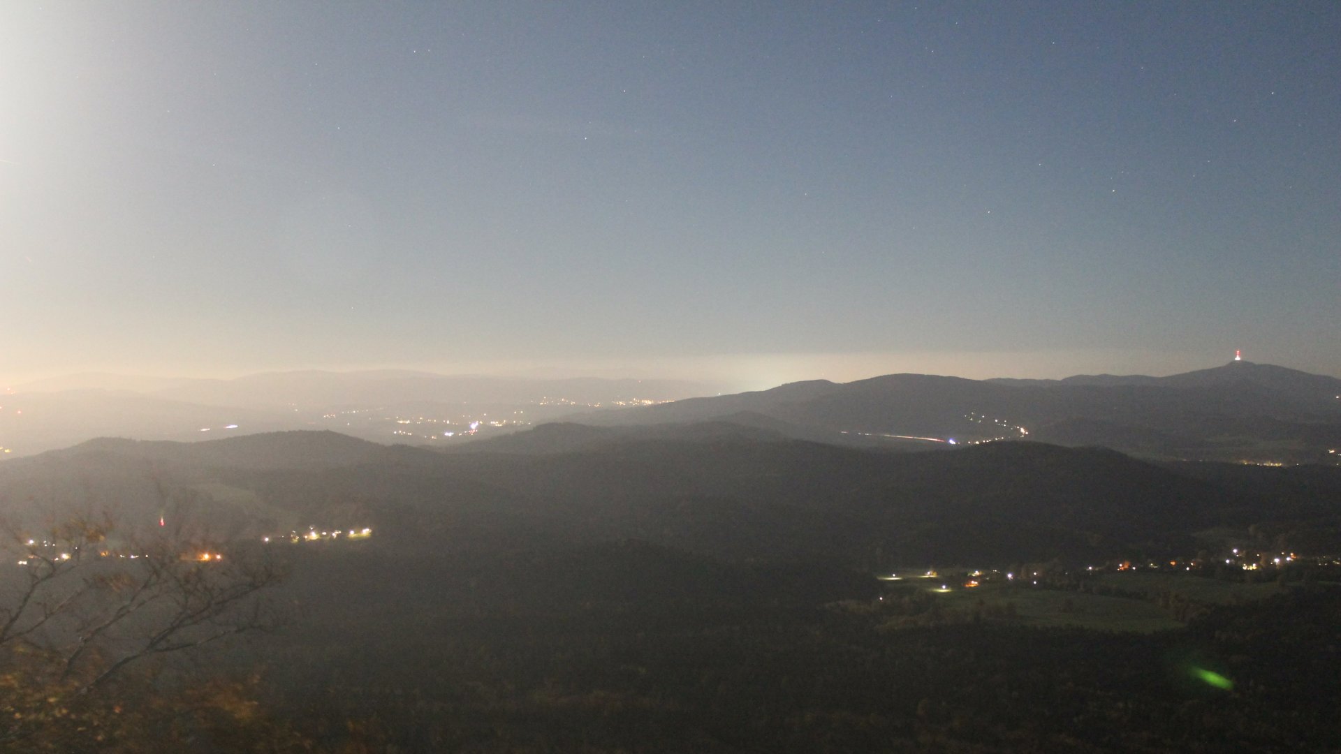Live Ansicht Webcam Hochwaldbaude-Ost