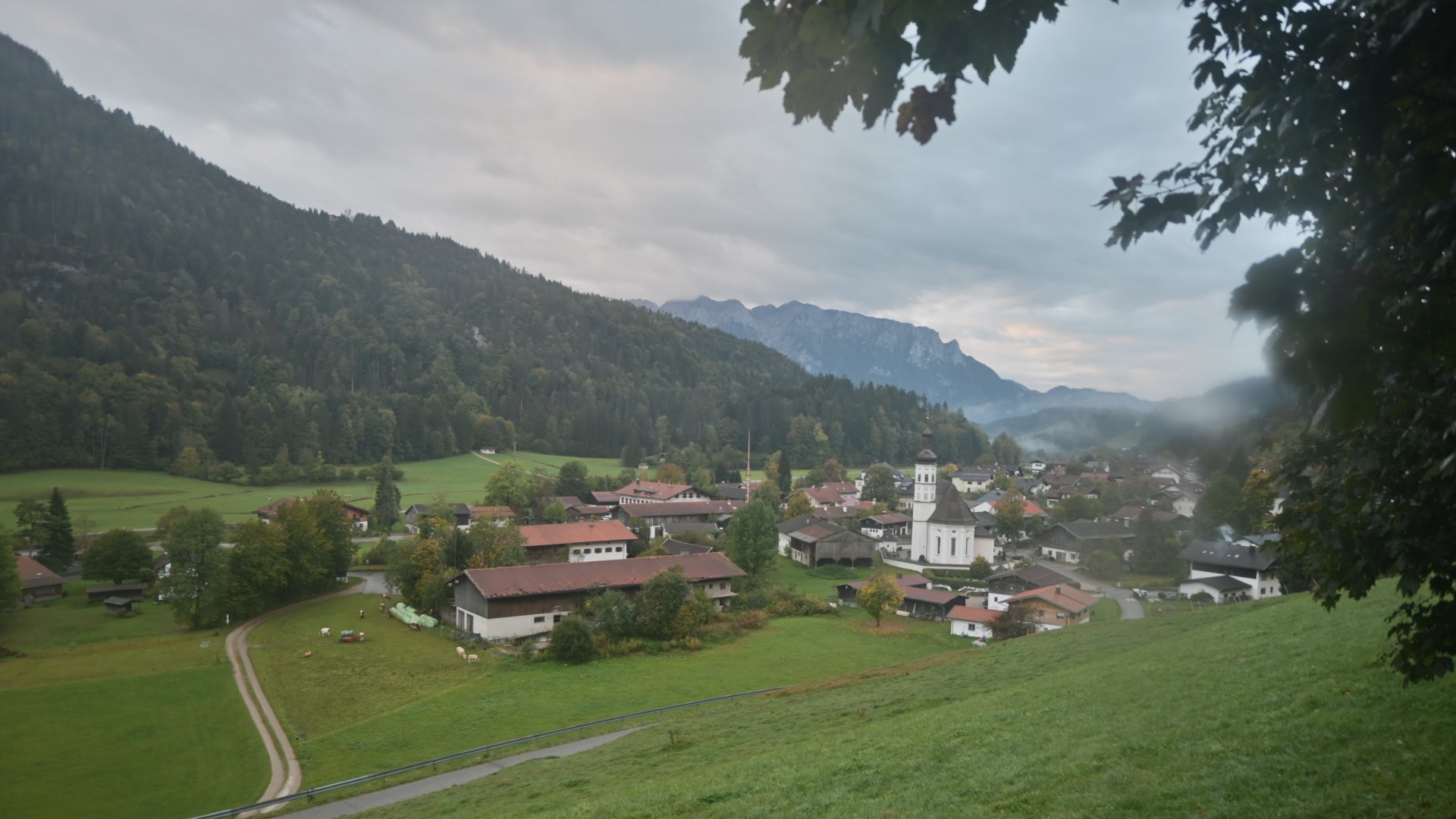 Live Ansicht Webcam Bergsteigerdorf Sachrang