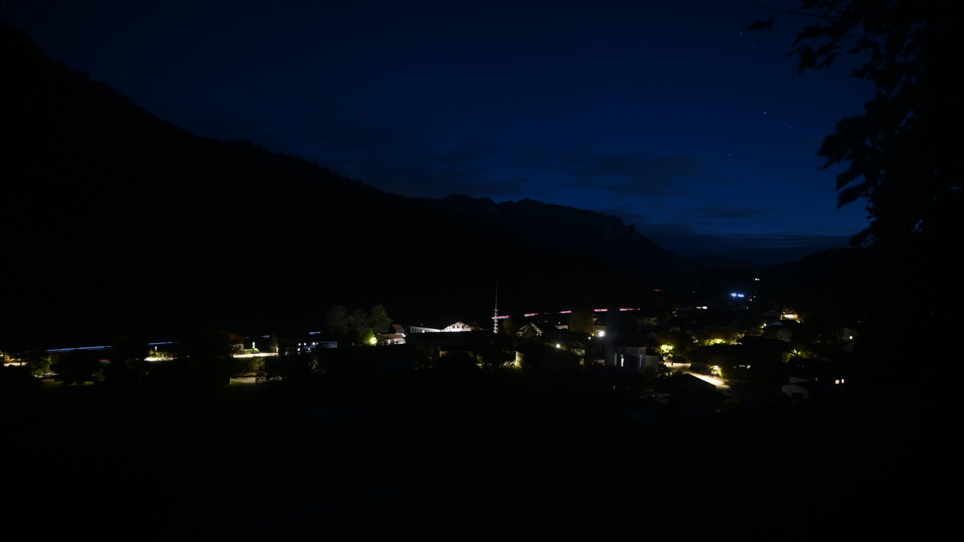 Live Ansicht Webcam Bergsteigerdorf Sachrang