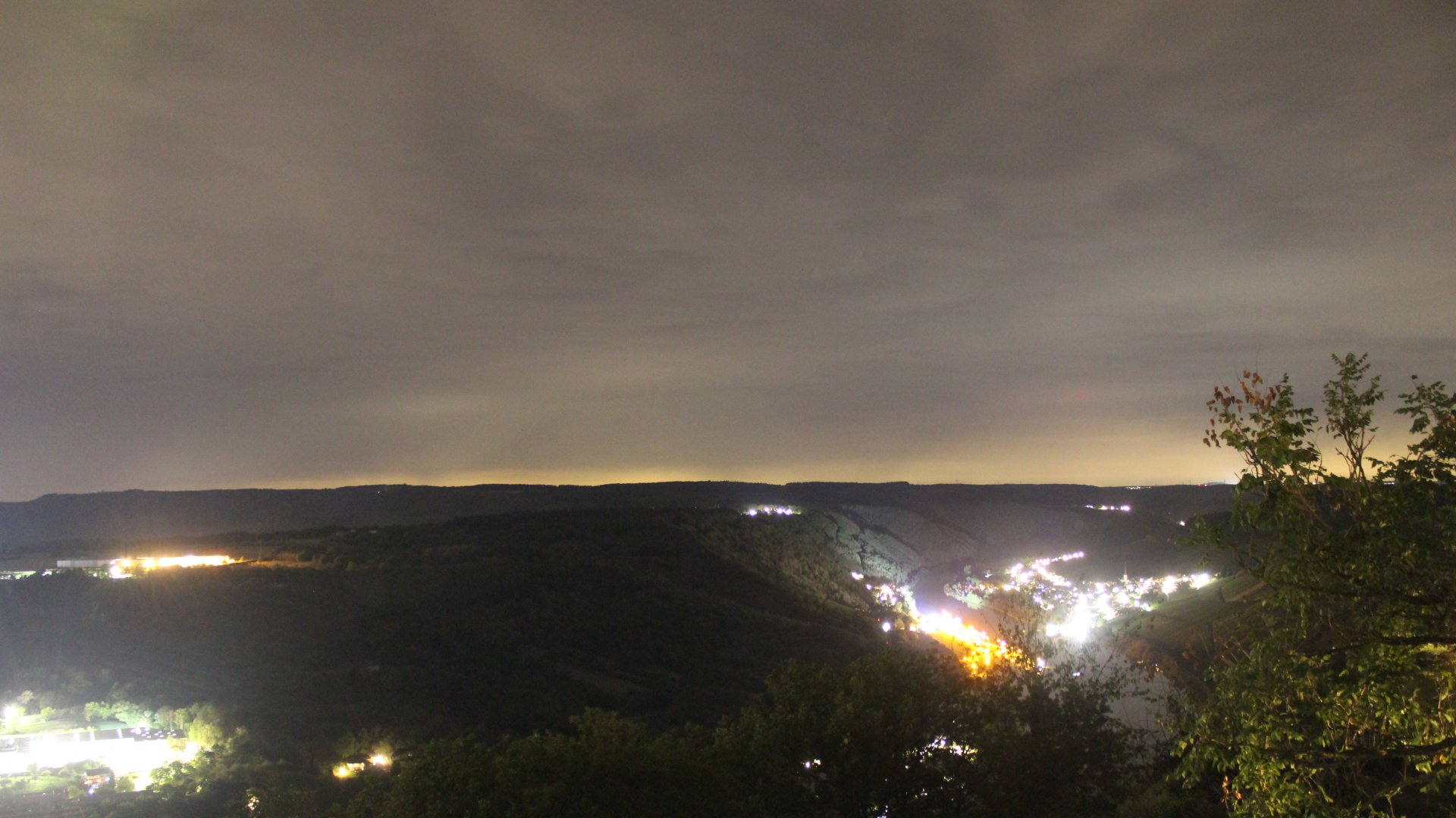 Live Ansicht Webcam Starkenburg über Mosel Richtung Enkirch