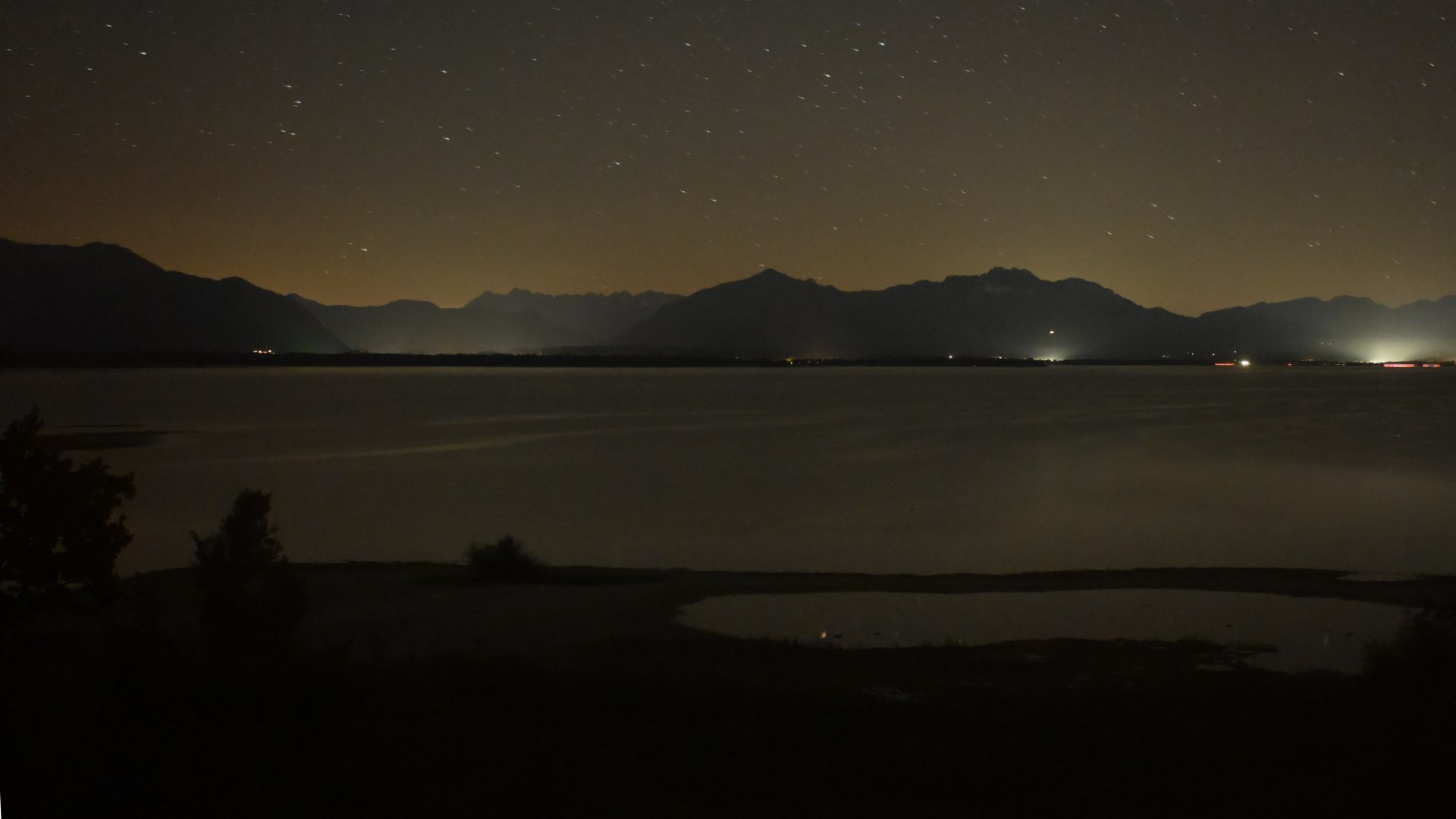 Live Ansicht Webcam Chiemsee von Chieming-Stöttham