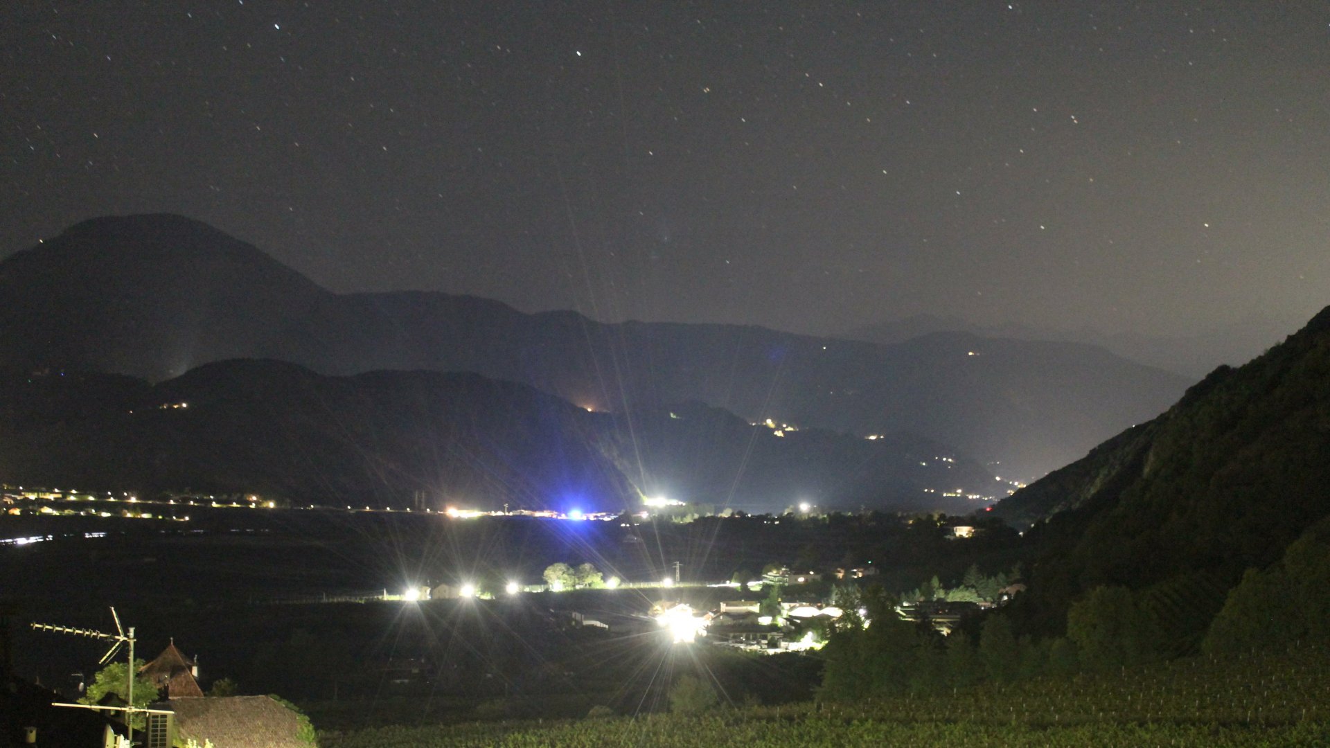 Live Ansicht Webcam Terlan mit Etschtal