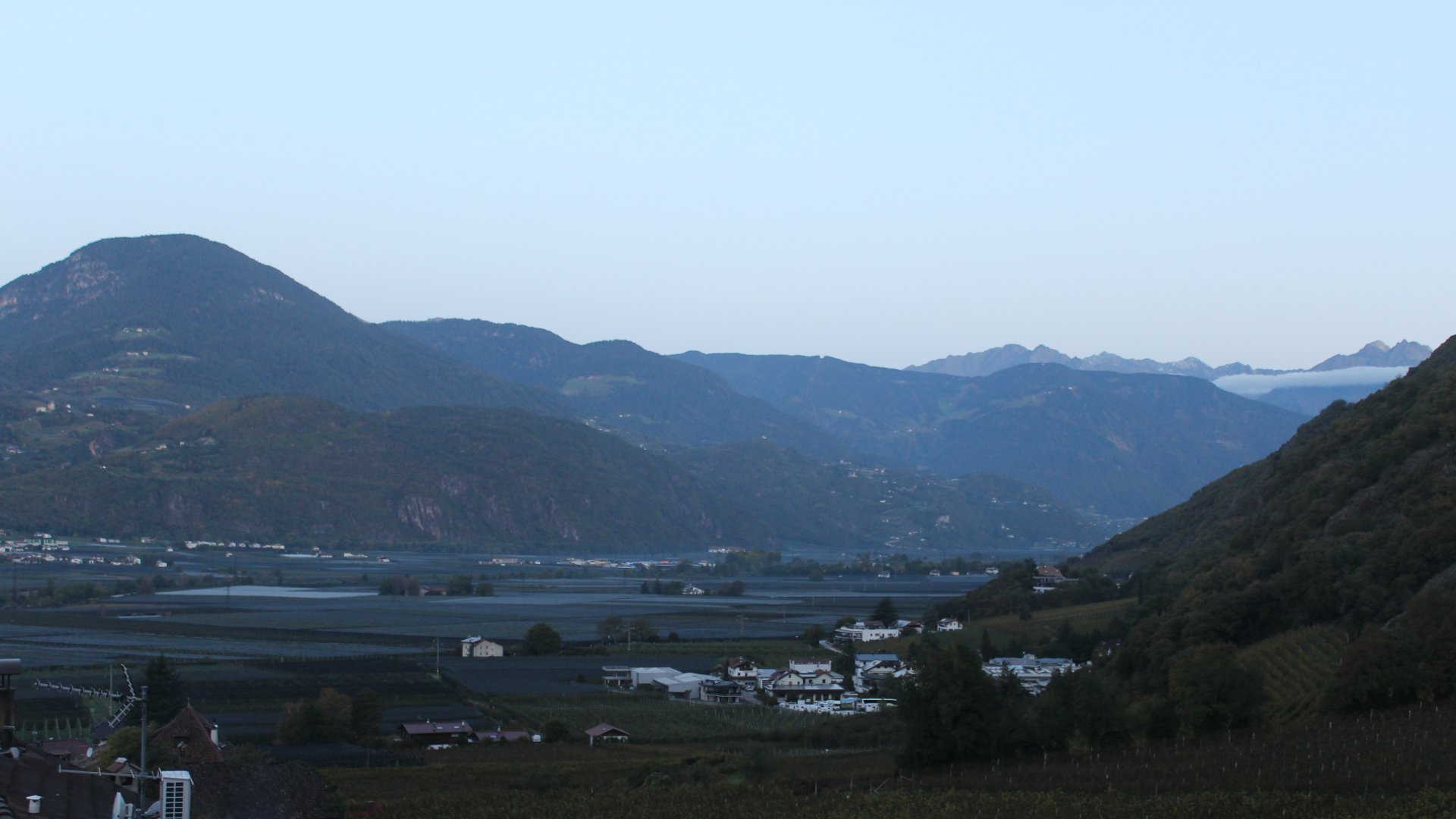 Live Ansicht Webcam Terlan mit Etschtal