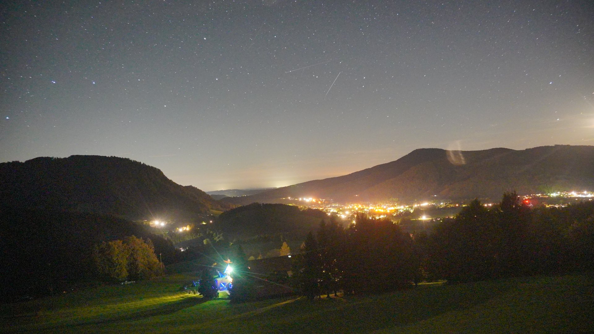 Live Ansicht Webcam Unternberg | Blick über Ruhpolding