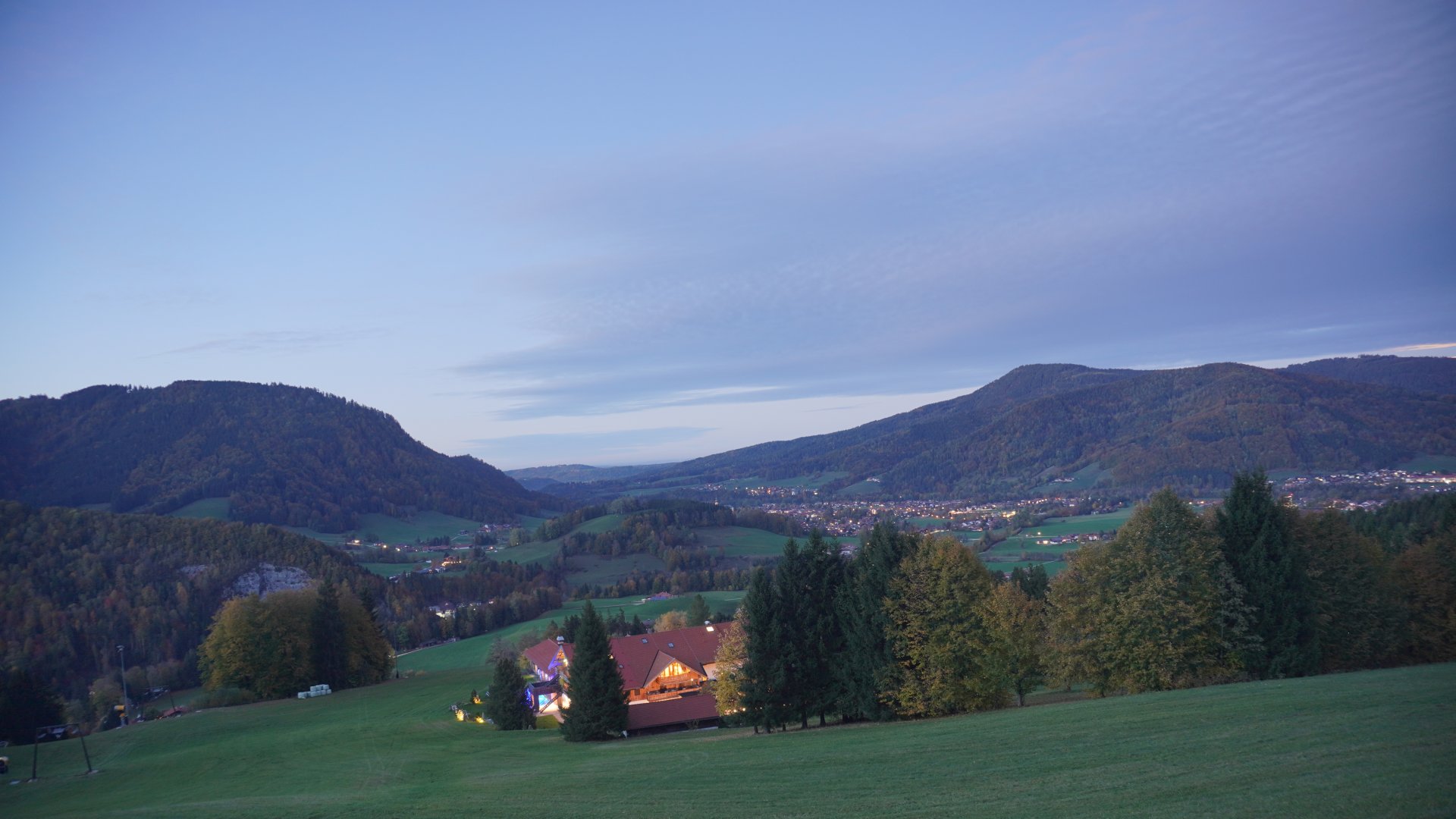 Live Ansicht Webcam Unternberg | Blick über Ruhpolding