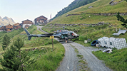 Materialtransport Hochstubaihütte