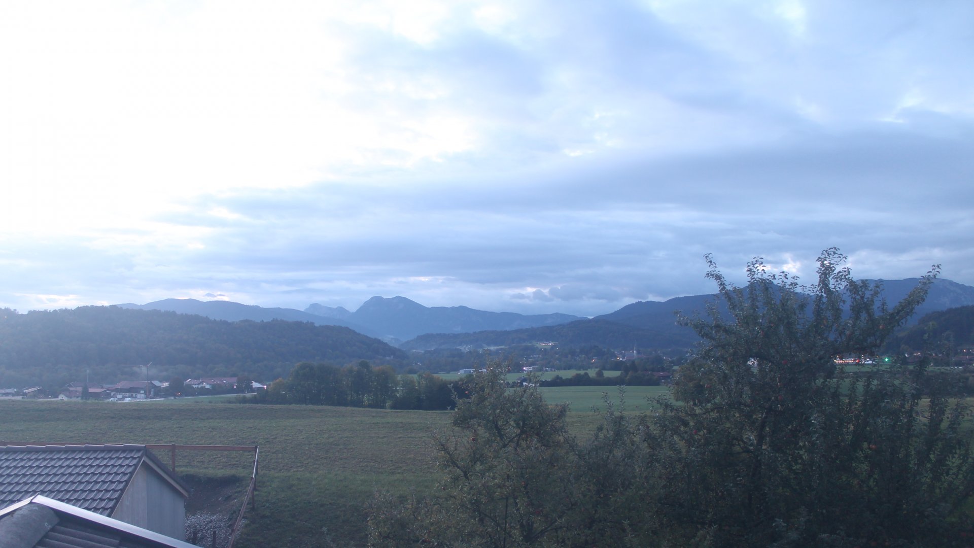 Live Ansicht Webcam Vachendorf-Wimpasing nach Südosten